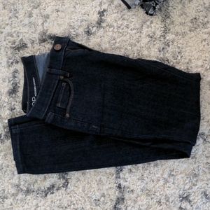 Loft dark blue skinny jeans
